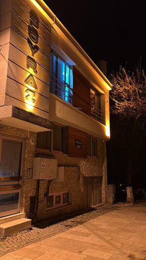 Façade de l’hébergement