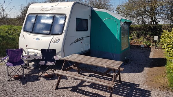 Chalet, 1 Queen Bed with Sofa bed | Property grounds