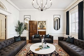 TV, Netflix, Hulu, streaming services - Historic 7BR Mansion Sleeps 20 | Downtown Savannah (Savannah)
