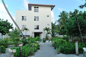 Façade de l’hébergement