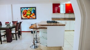 Traditional Townhome | Private kitchen