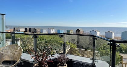 Stylish and spacious coastal retreat with sea views