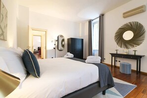 2 slaapkamers, een strijkplank/strijkijzer, gratis wifi