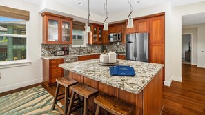 Fridge, microwave, oven, stovetop - Pili Mai 13L By Parrish Kauai - Central Poipu with AC! (Koloa)