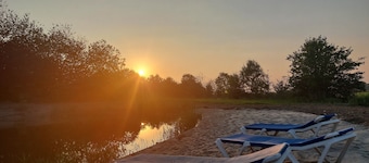 Ferienwohnung Fesche Äsche Parkähnliches Grundstück Fußläufig zum Meer!