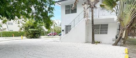 Façade de l’hébergement