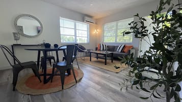 Standard Room | Living area | 55-inch TV with digital channels