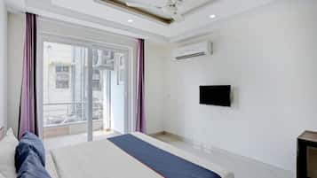 Deluxe Double Room | Frette Italian sheets, premium bedding, down duvets, Tempur-Pedic beds