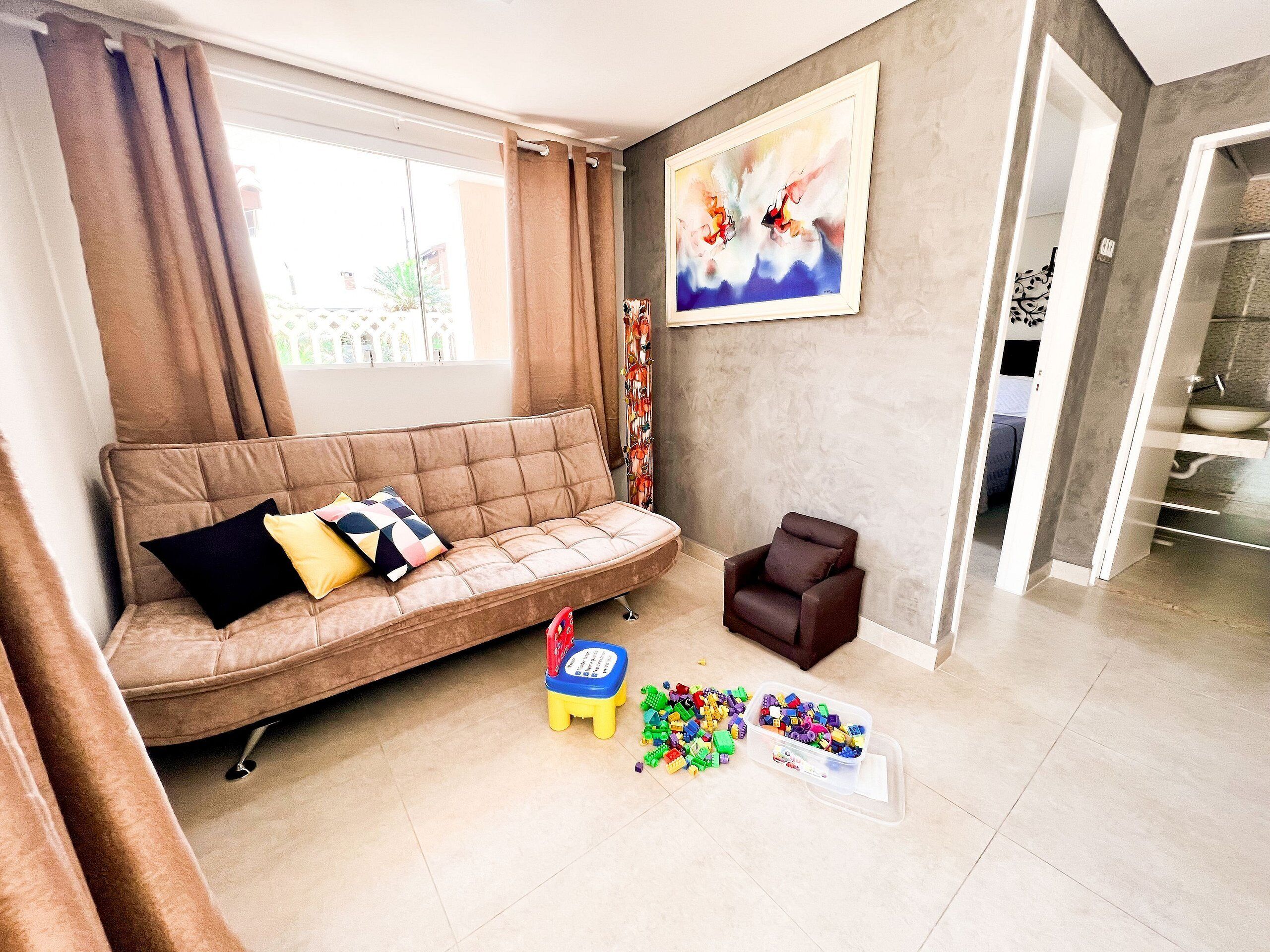 Vila | Área de estar | TV, brinquedos