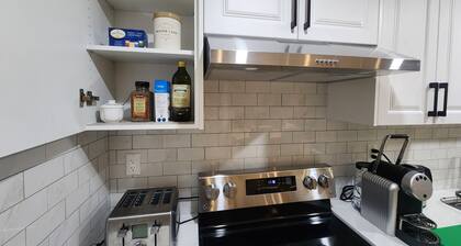 Cozy & Spacious 1 Bedroom Private Basement Apartment