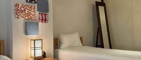 2 habitaciones, tabla de planchar con plancha y wifi gratis