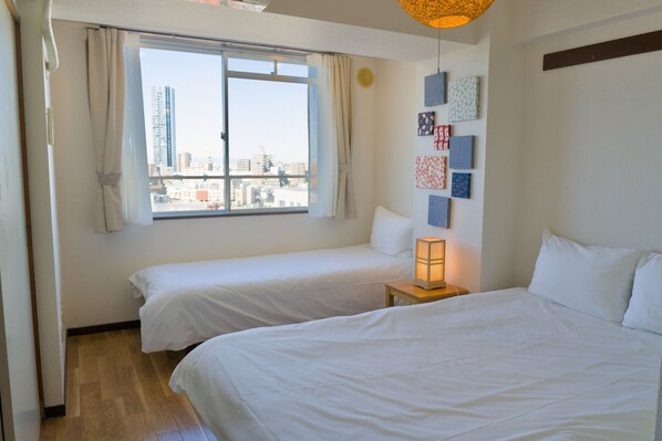 2 habitaciones, tabla de planchar con plancha y wifi gratis