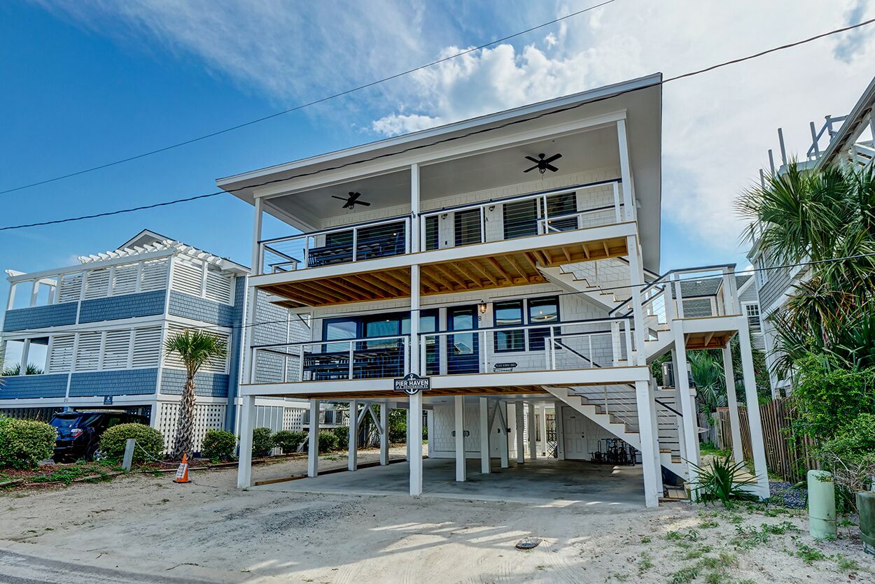 Experience Ocean and Pier Views, Steps from the Sand, at this Luxury Beach House