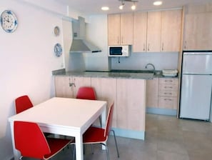 Dining - Apartamento 1ª Línea, Frontal al mar (Platja d'Aro)