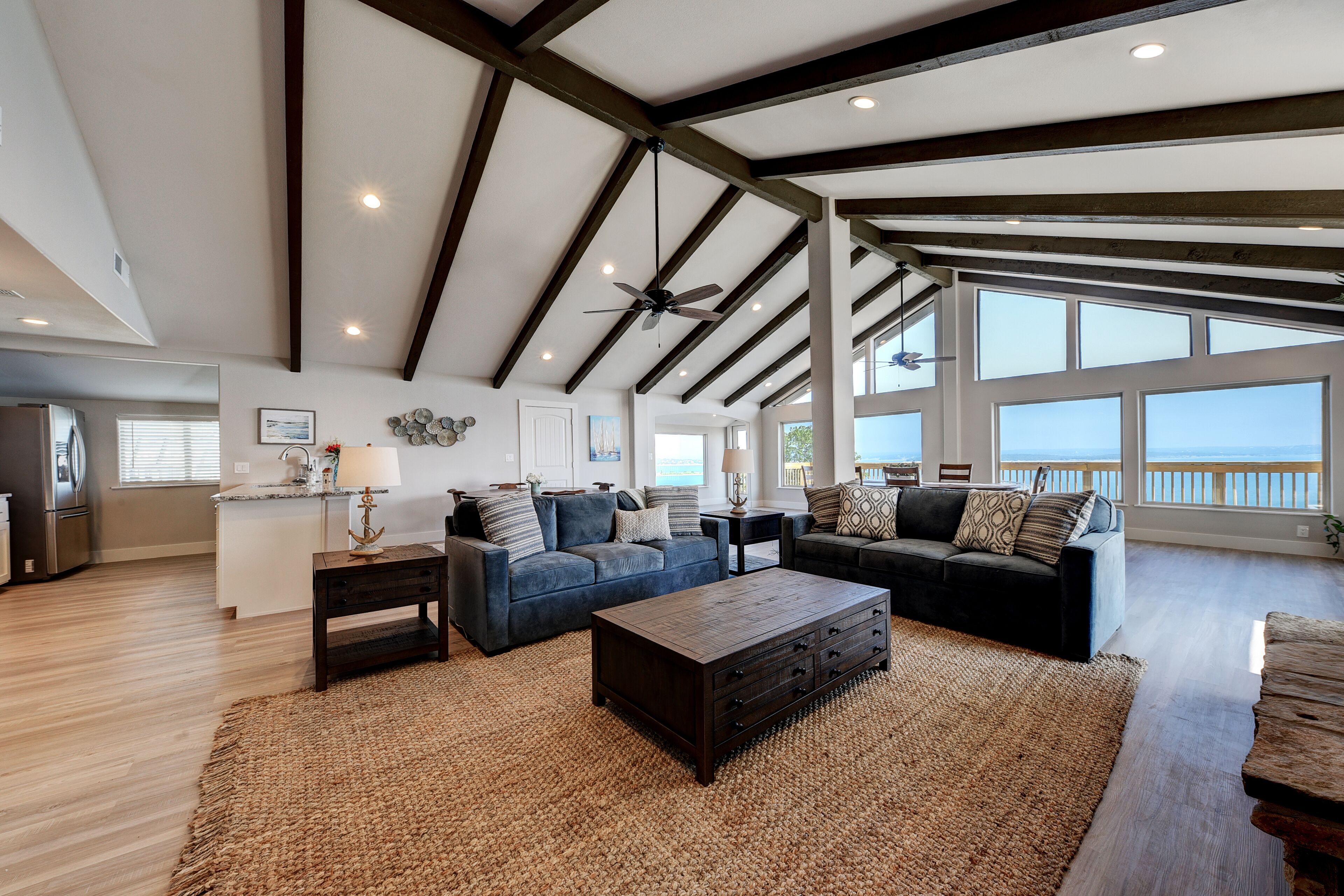 Waterfront Lake House w/ Hot Tub |  Firepit