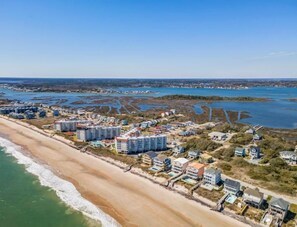 Sun loungers, beach towels