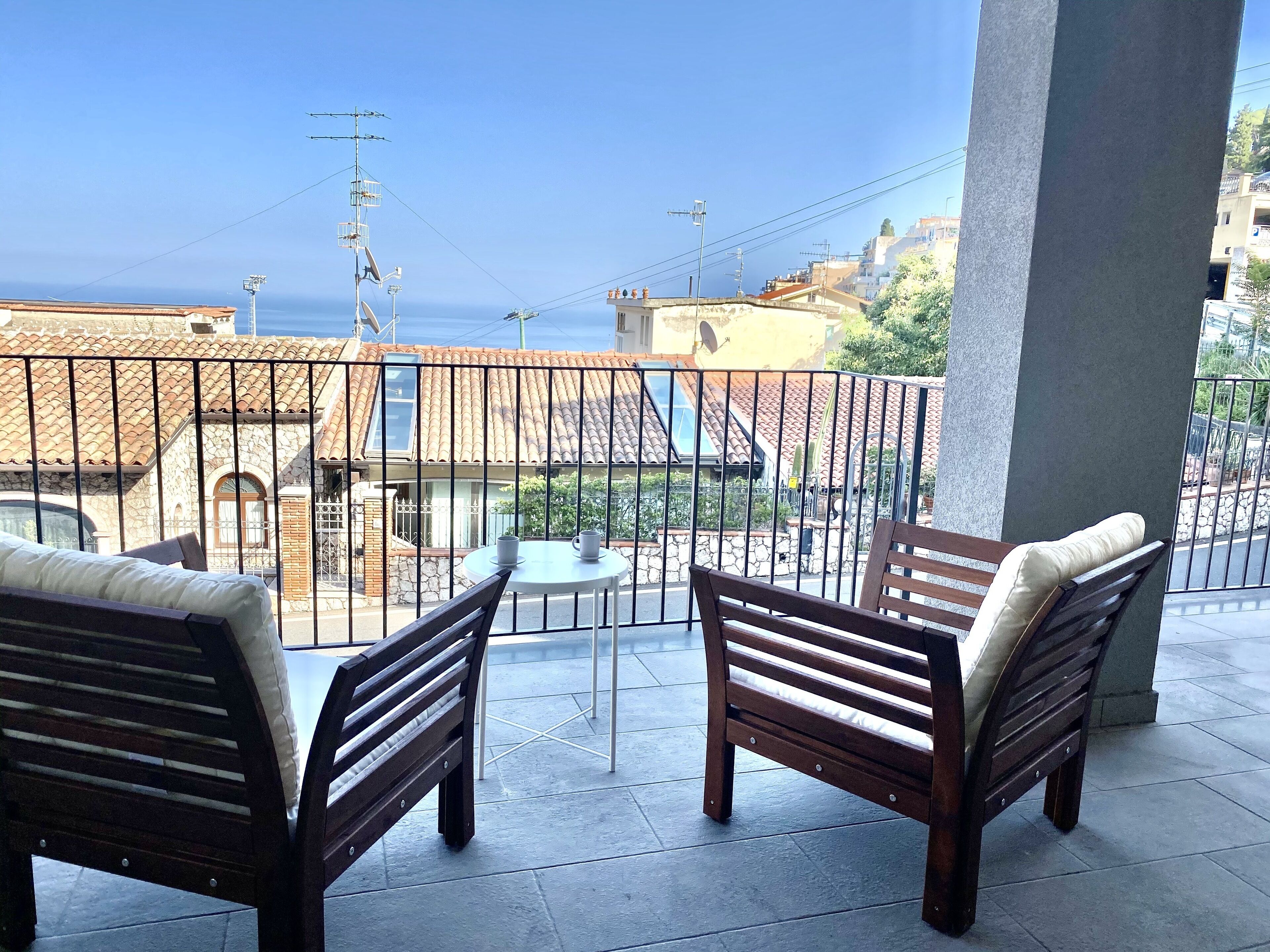 Taormina mit Privatparkplatz