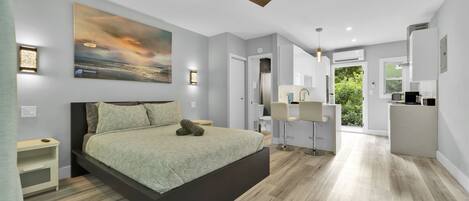 1 sovrum, strykjärn/strykbräda, gratis wi-fi och sängkläder