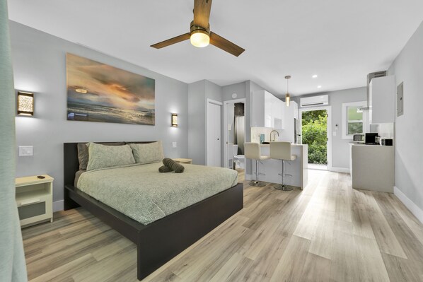 1 bedroom, iron/ironing board, free WiFi, bed sheets