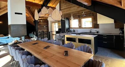 Chalet Cocooning Avec Esace Bien Ëtre Dans UNE Station DE SKI