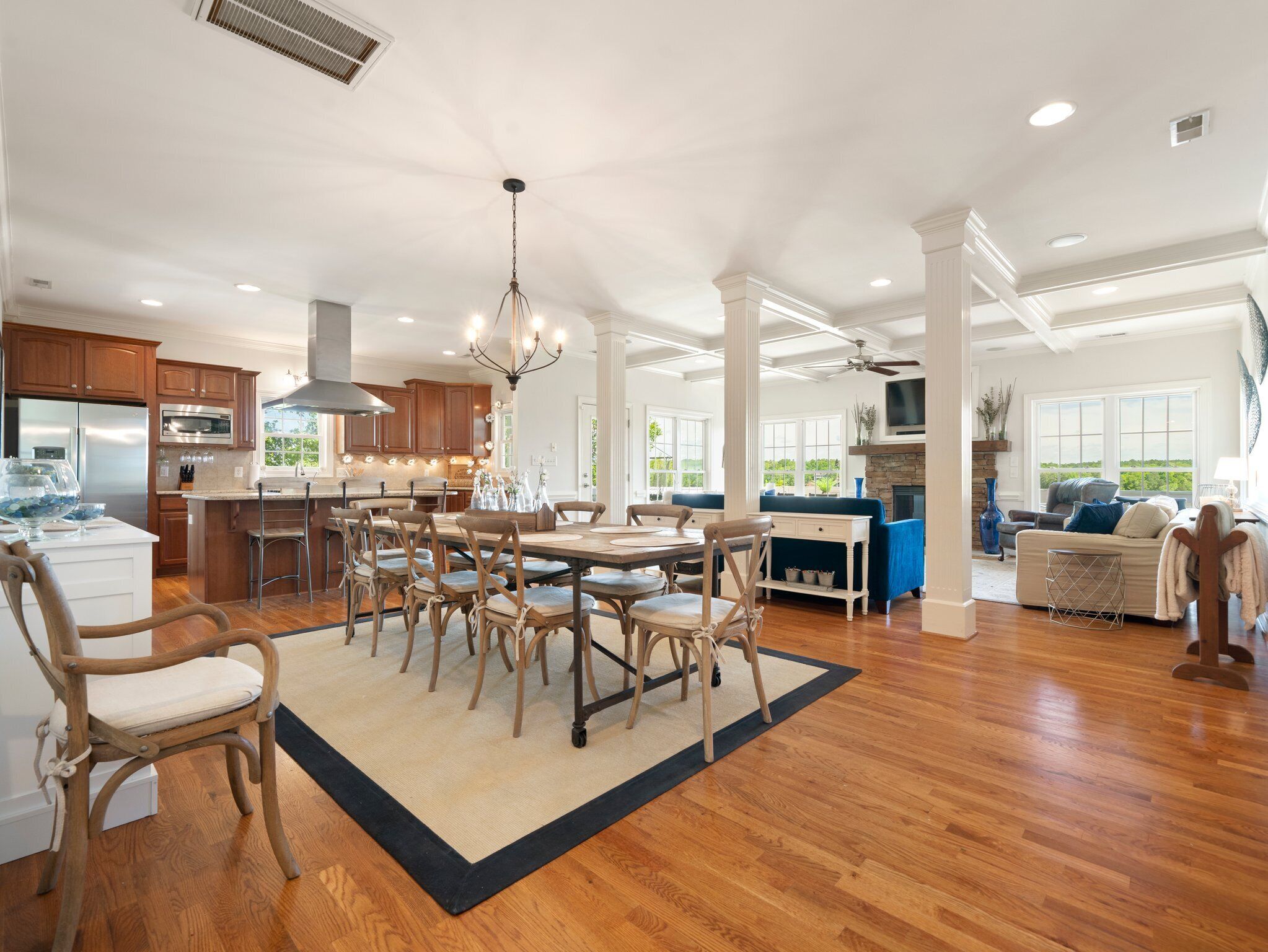 The Remedy at Lake Gaston - Main Lake w/ Sunrise and Sunsets views - Sleeps 14