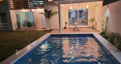 Beautiful house with heated pool in Cuautla, Morelos.