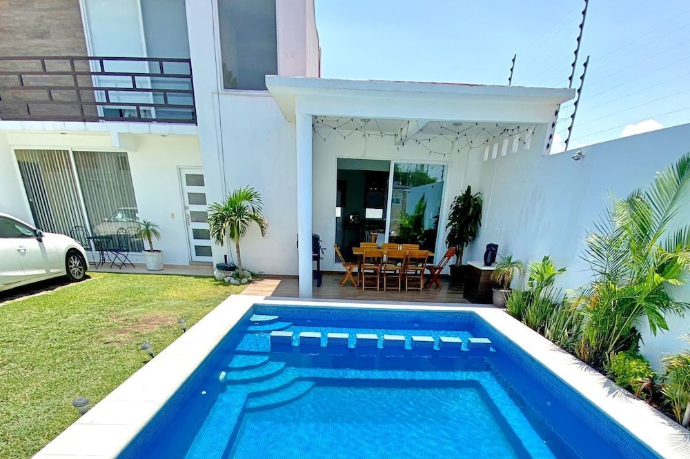 Beautiful house with heated pool in Cuautla, Morelos.