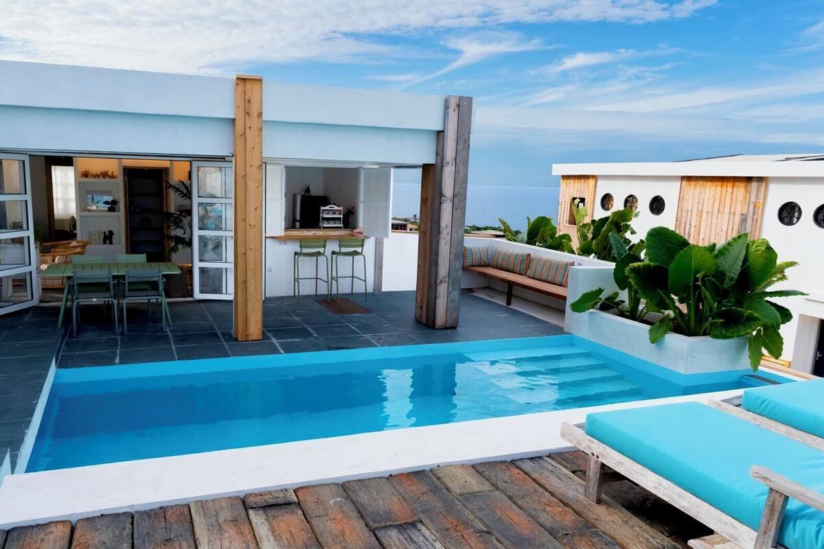 Villa, Ocean View | Desk, laptop workspace, iron/ironing board (on request), WiFi (free)