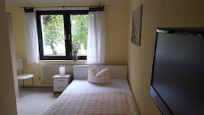 Habitación individual básica (Single Bed) | Cuna de viaje y wifi gratis