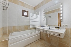 Badewanne, Handtücher