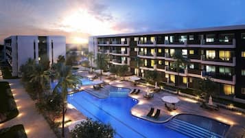 Majoituspaikan julkisivu