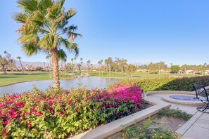 Property grounds - Patio, Grill & Pool Access: Palm Desert Retreat! (Palm Desert)