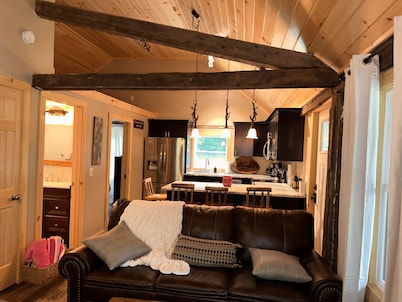 Recently renovated, country setting, short walk to town and beach