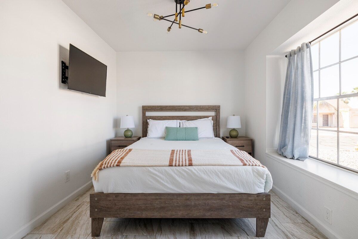 #DesertBohoRetreat w/ Large Backyard and Pool