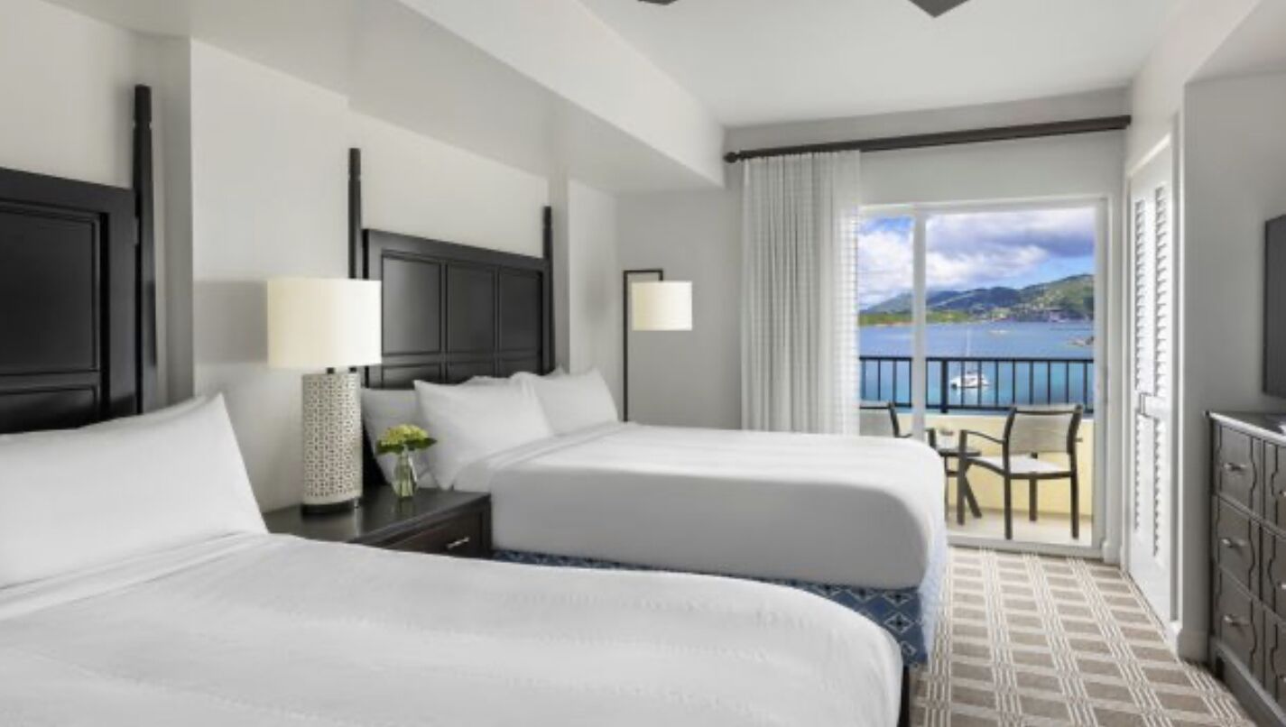 2 bedrooms, bed sheets