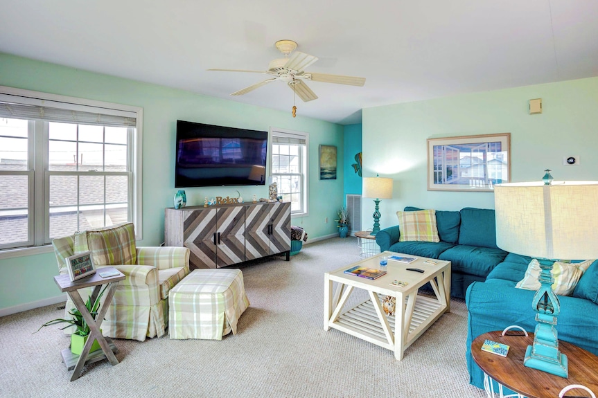 Bowers Beach Vacation Rental: 2 Blocks Away! - Bowers Beach, DE
