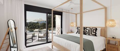 4 bedrooms, in-room safe, iron/ironing board, free WiFi