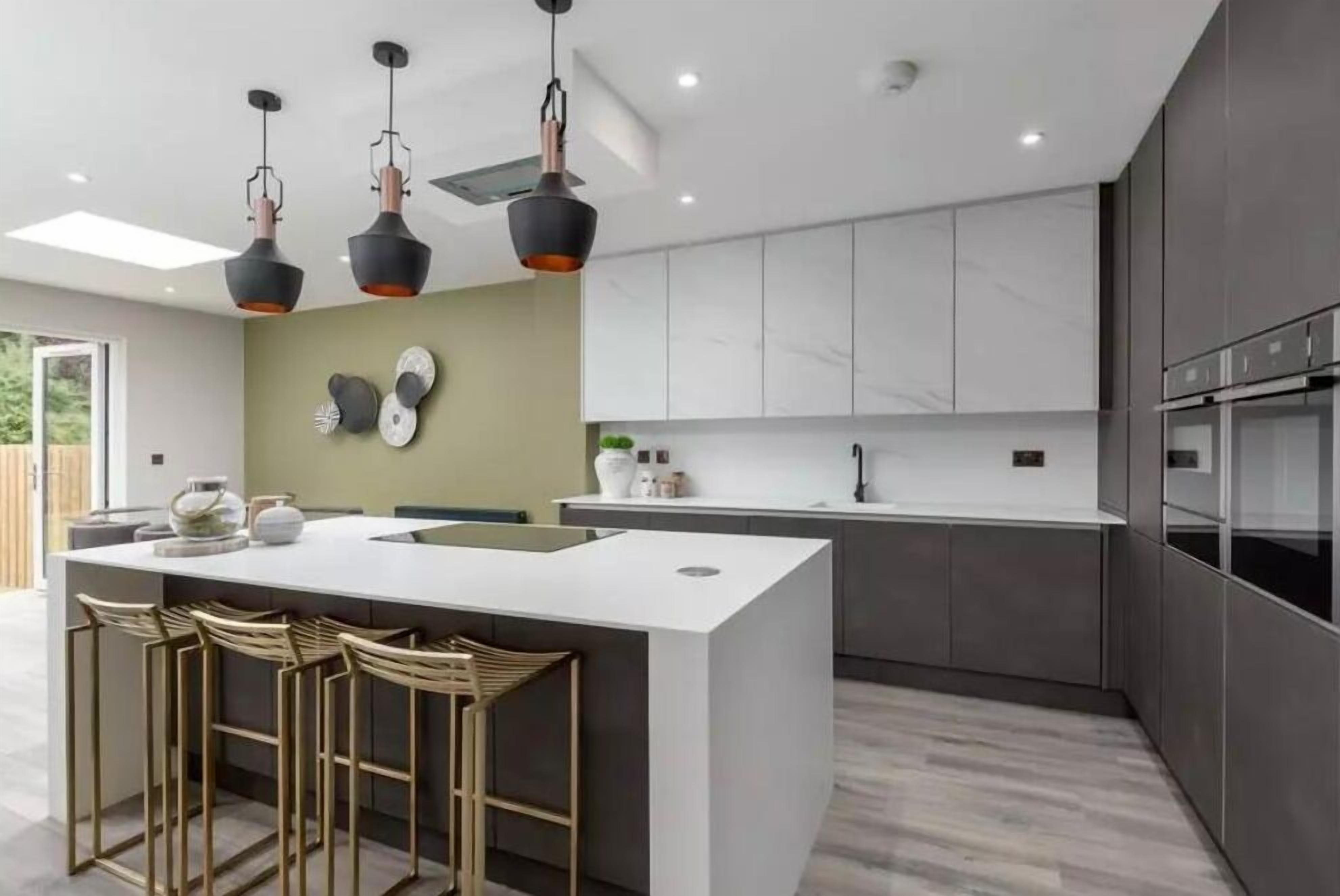 Chic City Villa with Garden and Hot Tub