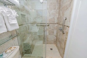 Ducha y secador de pelo