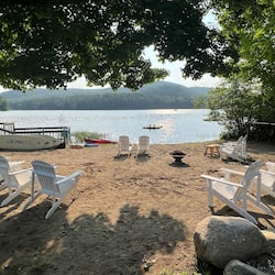 Plage privée, canoë, pêche sur place