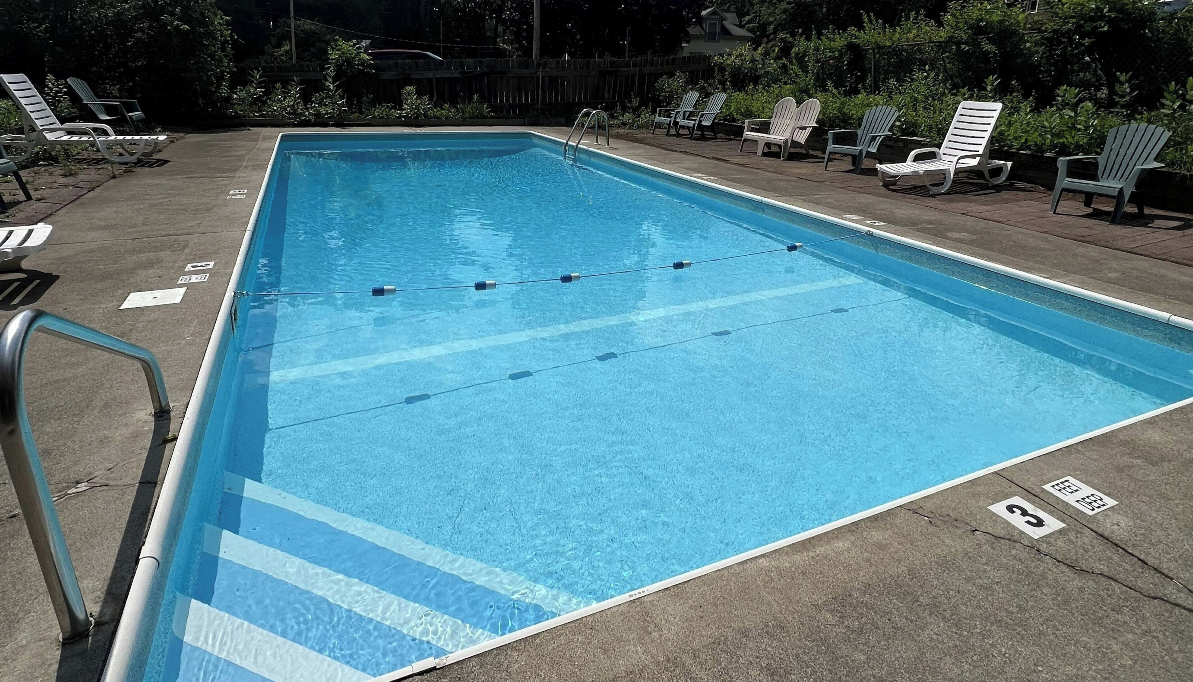 Seasonal outdoor pool