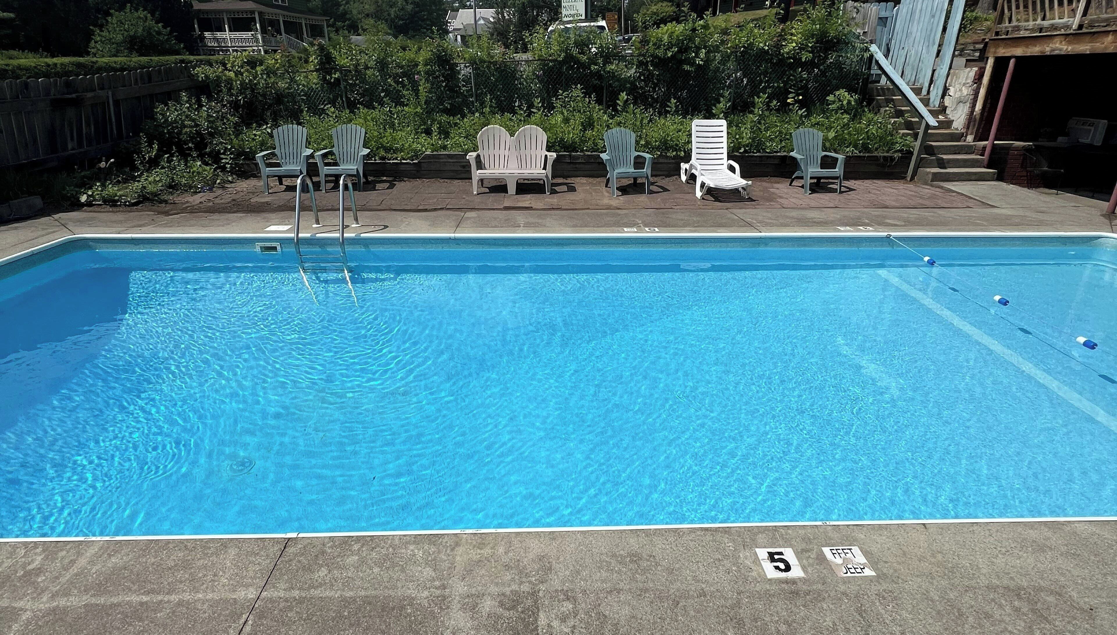 Seasonal outdoor pool
