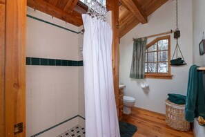Hair dryer, towels