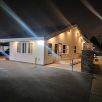 Fachada de la propiedad