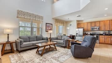 Smart TV, DVD player, table football