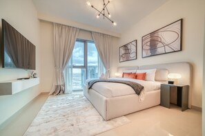 1 bedroom, in-room safe, iron/ironing board, free WiFi