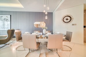 Dining - Polished 3BR at DAMAC Towers by Paramount A Business Bay (Dubai)
