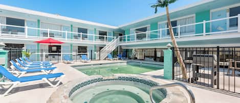 Seasonal outdoor pool