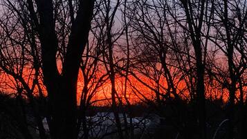 Sunsets here can be magnificent at times!