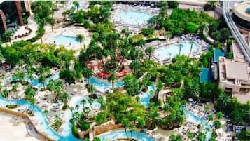 Una piscina climatizada